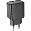 Мережевий зарядний пристрій Hoco CS22A Value, PD 30W, Black (6942007609913)