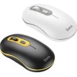 Миша бездротова Hoco GM21 Platinum, 2.4ГГц, White/Gray (6931474790958)