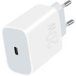 Мережевий зарядний пристрій WUW C176, USB Type-C, PD 20W, White