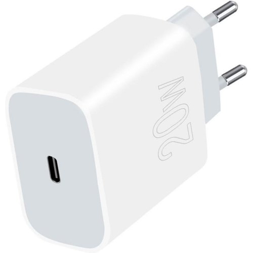Мережевий зарядний пристрій WUW C176, USB Type-C, PD 20W, White