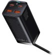 Мережевий зарядний пристрій Baseus GaN3 Pro Desktop Fast Charger, 2xUSB Type-A/2xUSB Type-C, 100W, EU, Black (CCGP000101)