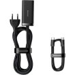 Мережевий зарядний пристрій Baseus GaN3 Pro Desktop Fast Charger, 2xUSB Type-A/2xUSB Type-C, 100W, EU, Black (CCGP000101)
