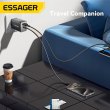 Мережевий зарядний пристрій Essager ECT45W, USB Type-A/USB Type-C, Gan, 45W, Black (ECT45W-LJB01-Z)