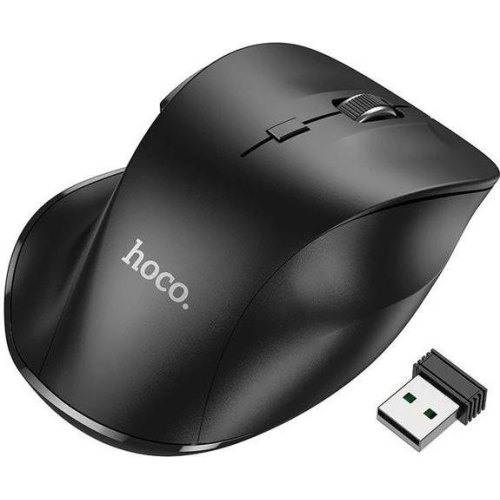 Миша бездротова Hoco GM24 Mystic, dual-mode, Black (6931474799432)
