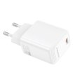 Мережевий зарядний пристрій Borofone BN26 Fuente, PD 20W, EU, White (6941991120237)