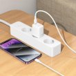 Мережевий зарядний пристрій Borofone BN26 Fuente, PD 20W, EU, White (6941991120237)