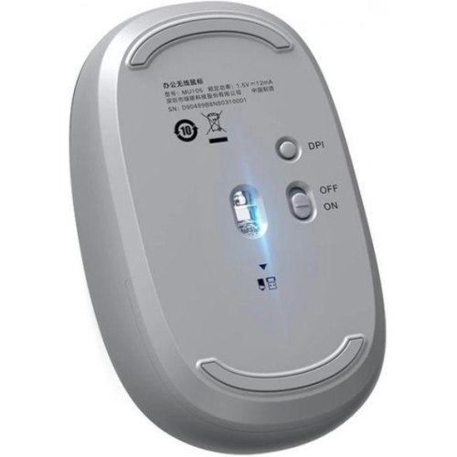 Миша бездротова Ugreen MU105, 2.4ГГц, Moonlight Gray (UGR-90669)