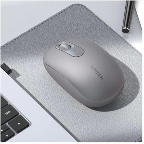 Миша бездротова Ugreen MU105, 2.4ГГц, Moonlight Gray (UGR-90669)