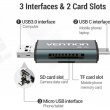 Кардрідер Vention, USB 3.0, Gray (CCHH0)