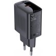 Мережевий зарядний пристрій ACEFAST A82, USB Type-C, PD 20W, GaN, Black (6974316283232)