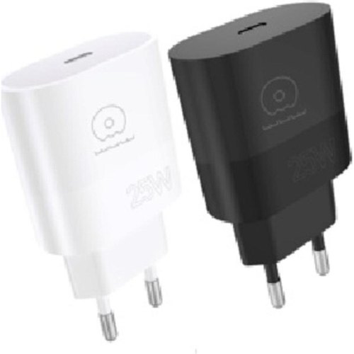 Мережевий зарядний пристрій WUW C187, USB Type-C, PD 25W, White