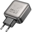 Мережевий зарядний пристрій Borofone BAS56A Absolute, 2xUSB Type-C/1xUSB Type-A, PD 45W, EU, Black (6941991116261)