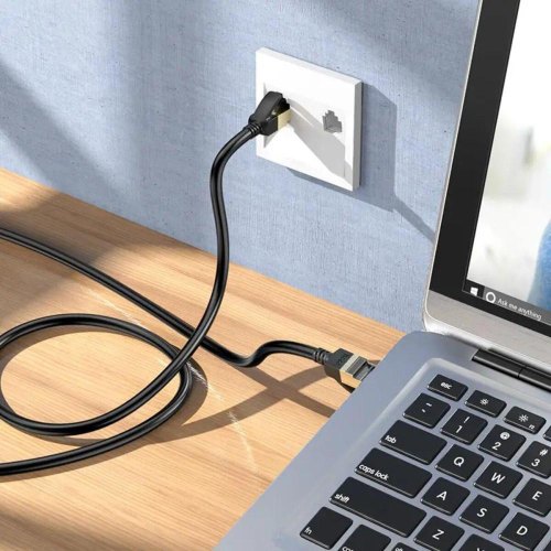 Патч-корд Hoco US02, 3м, Black (6931474761965)