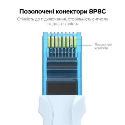 Патч-корд Vention, Cat.5e, UTP, 1.5м, Blue (VAP-A10-S150)