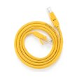 Патч-корд Ugreen, Cat.5e, U/UTP, LAN, 3м, Yellow (UGR-11232)