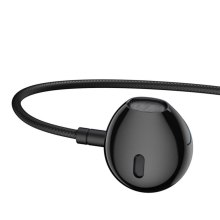 Гарнітура дротова Baseus Encok H19, 3.5мм, Black (NGH19-01)
