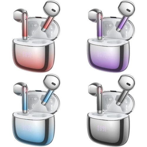 Навушники бездротові TWS Hoco EW62 Glitter, Black Glaze (6942007628334)