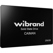 Накопичувач SSD Wibrand Caiman, 256GB, 2.5 SATA 3, 7mm, Standard (WI2.5SSD/CA256GBST)