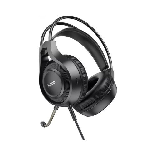 Гарнітура дротова, ігрова Hoco W106 Tiger, Black (6931474789297)