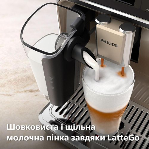Кавомашина автоматична Philips Series 5500 LatteGo EP5547/90