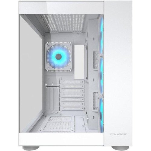 Корпус Cougar FV150 RGB, без блоку живлення, білий