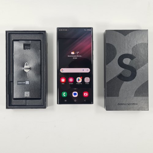 Смартфон Samsung Galaxy S22 Ultra 256 GB Black USED **