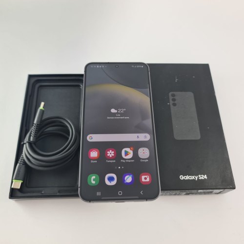 Смартфон Samsung Galaxy S24 256 GB Onyx Black USED **