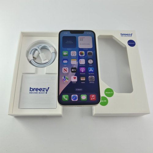 Смартфон iPhone 13 256GB Starlight, Model A2633 USED **