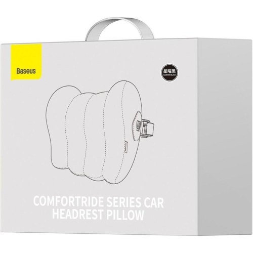 Подушка дорожня для автомобіля Baseus ComfortRide Series Car Headrest Pillow, Cluster Black (C20036400111-00)