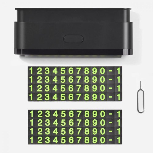 Паркувальна карта Hoco CPH19 One-click hidden signage (6931474706508)