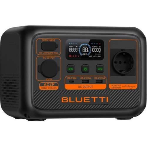 Портативна зарядна станція Bluetti AC2P, 230Wh