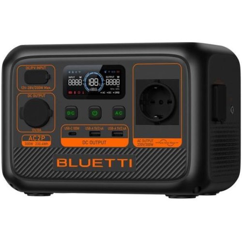 Портативна зарядна станція Bluetti AC2P, 230Wh