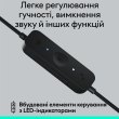 Гарнітура дротова Logitech H570e Corded Mono BLACK-USB-A (981-001426)