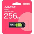 USB флеш ADATA UC300, 256GB. USB 3.2 Gen1 Type-C, Black/Green (ACHO-UC300-256G-RBK/GN)