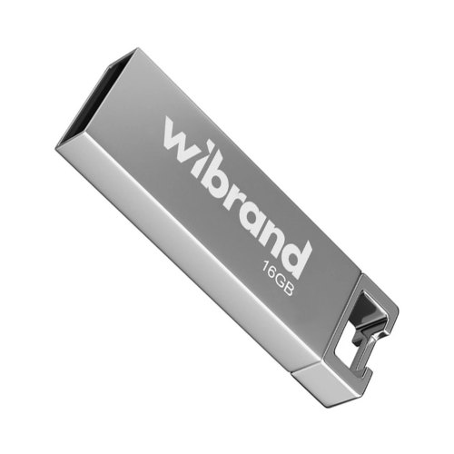 USB флеш Wibrand Chameleon, 16GB, USB 2.0, Silver (WI2.0/CH16U6S)