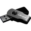 USB флеш Wibrand Lizard, 256GB, USB 3.2 Gen1, Black (WI3.2/LI256P9B)