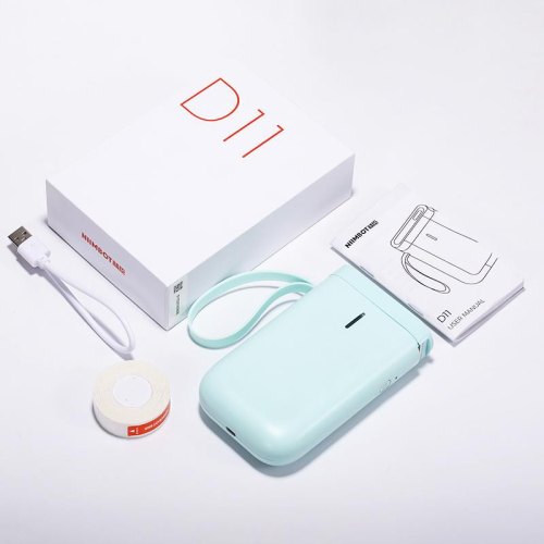 Термопринтер для друку наклейок NIIMBOT D110_M, Blue (1AA56301619)