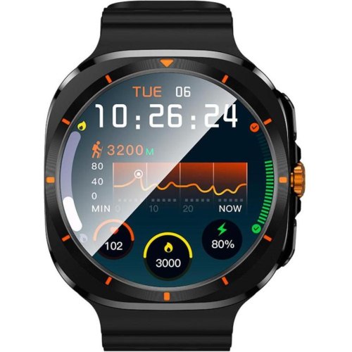 Смартгодинник Hoco Y29, call version, Black (6942007648516)