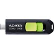 USB флеш ADATA UC300, 128GB, USB 3.2 Gen1 Type-C, Black/Green (ACHO-UC300-128G-RBK/GN)