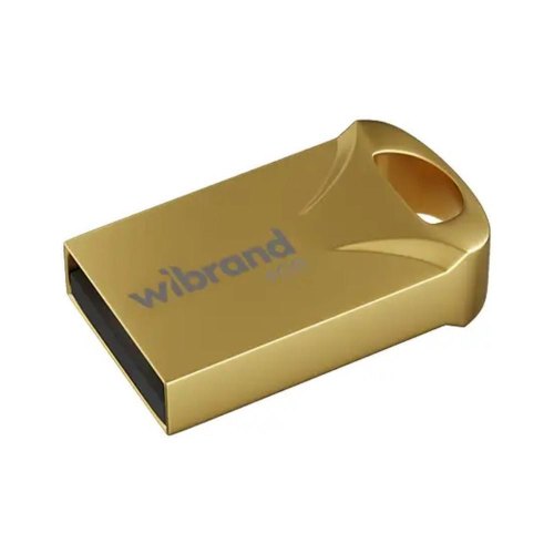 USB флеш Wibrand Hawk, 4GB, USB 2.0, Gold (WI2.0/HA4M1G)