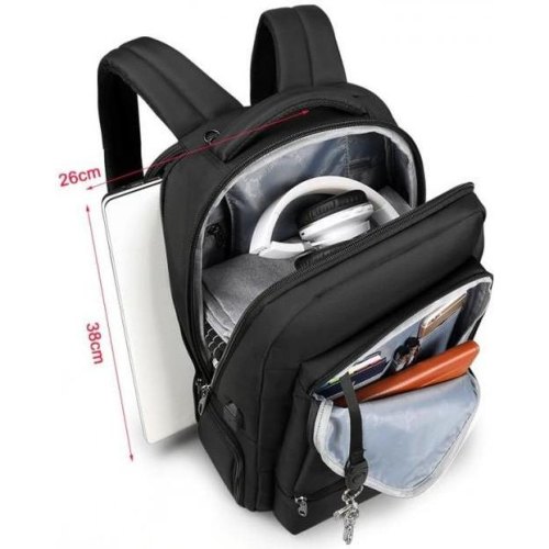 Рюкзак Tigernu T-B3585, для ноутбука 15.6, Black