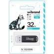 USB флеш Wibrand Marten, 32GB, USB 3.2 Gen1, Black (WI3.2/MA32P10B)