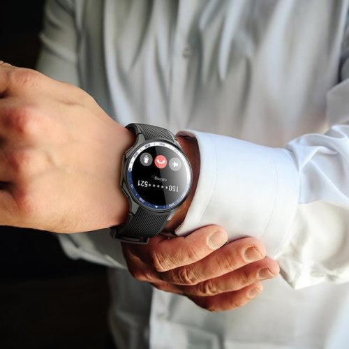 Смартгодинник Hoco Y24, AMOLED, call version, Black (6942007641005)