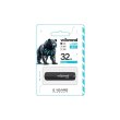 USB флеш Wibrand Grizzly, 32GB, USB 2.0, Black (WI2.0/GR32P3B)