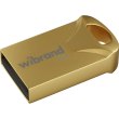 USB флеш Wibrand Hawk, 8GB, USB 2.0, Gold (WI2.0/HA8M1G)