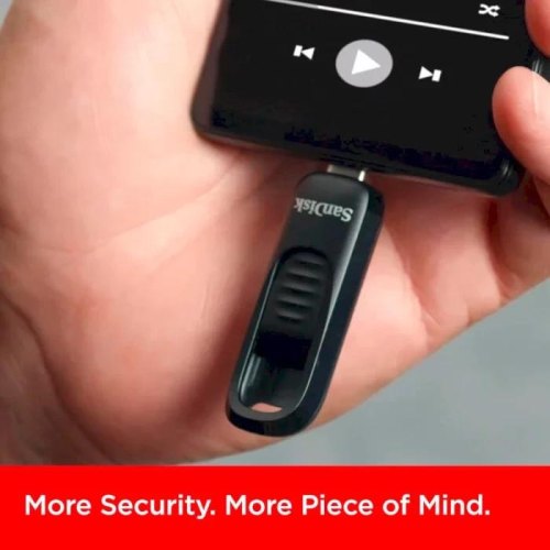 USB флеш SanDisk Ultra Slider, 512GB, USB 3.2 Gen1 Type-C (SDCZ480-512G-G46)