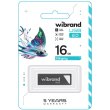 USB флеш Wibrand Stingray, 16GB, USB 2.0, Grey (WI2.0/ST16U5G)