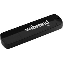 USB флеш Wibrand Grizzly, 8GB, USB 2.0, Black (WI2.0/GR8P3B)