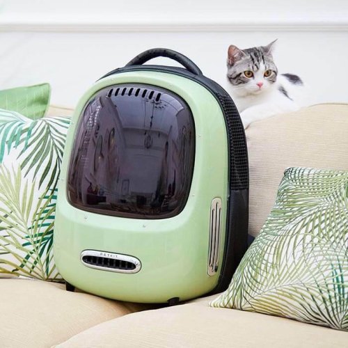 Рюкзак-переноска Petkit Breezy2 Smart Cat Carrier, Green (P7701-G)