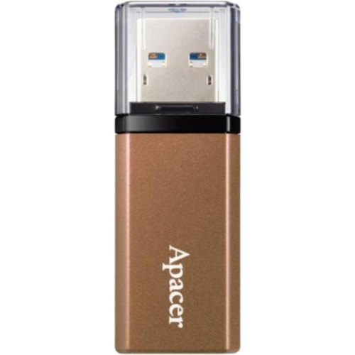 USB флеш Apacer AH25C, 256GB, USB 3.2 Gen1, Bronze (AP256GAH25CJ-1)
